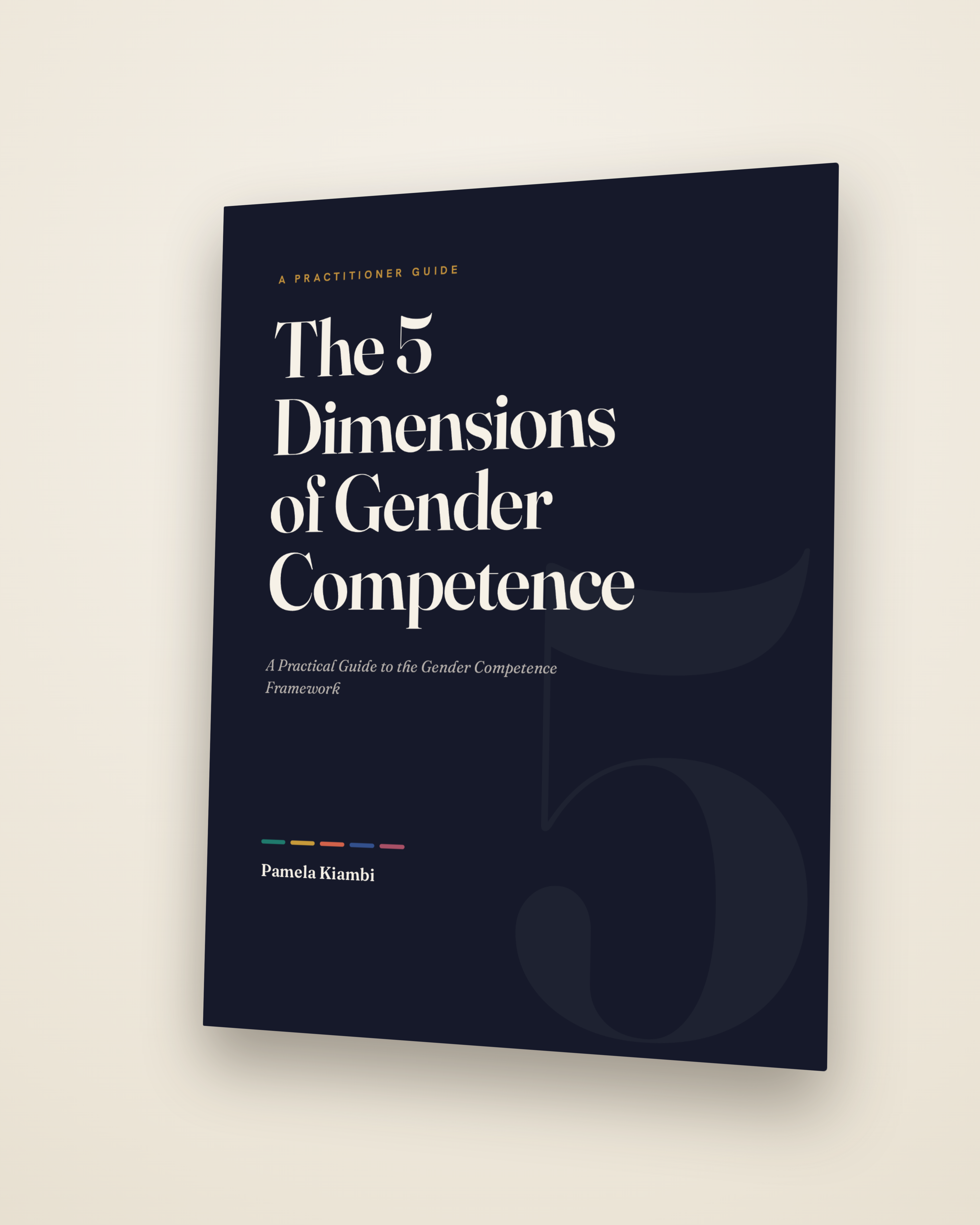 The 5 Dimensions of Gender Competence — ebook cover